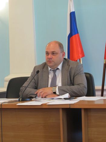Заместитель министра строительного комплекса МО Алексей Смирнов