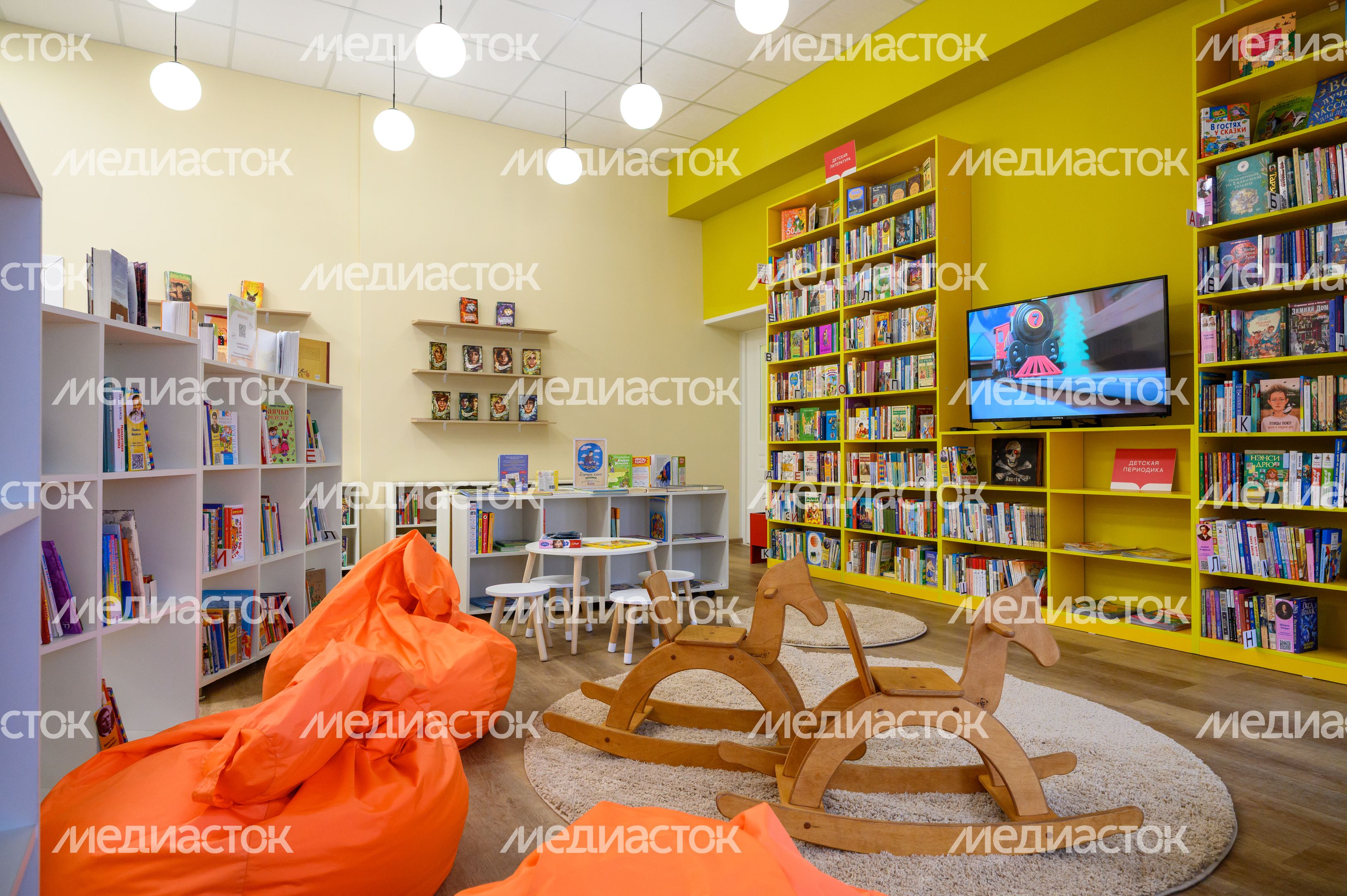 Обновленная Межпоселенческая библиотека имени И.И. Морозова в Луховицах