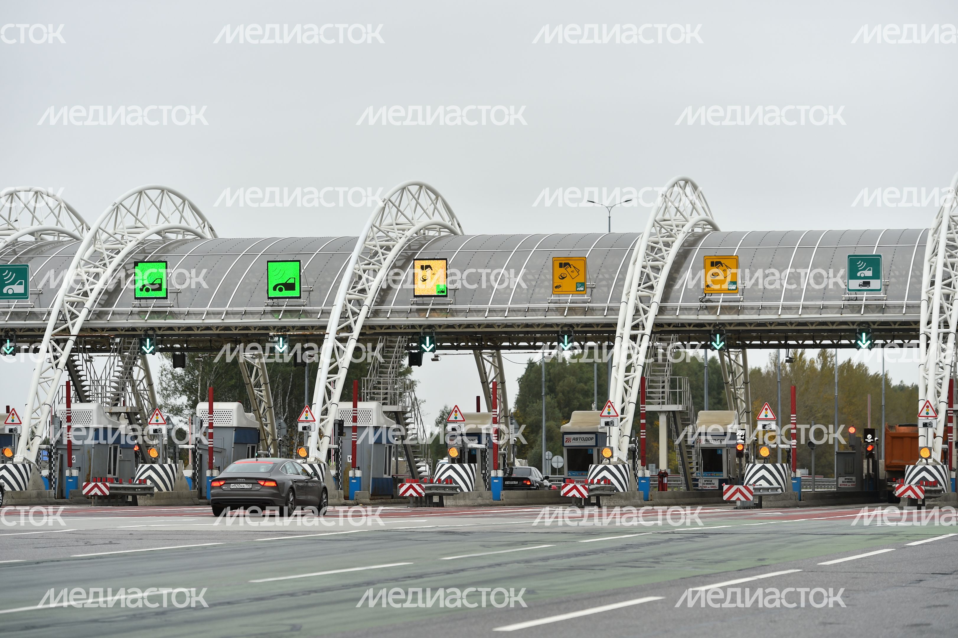 Демонстрация работы беспилотных летательных аппаратов на трассе М-4 «Дон»