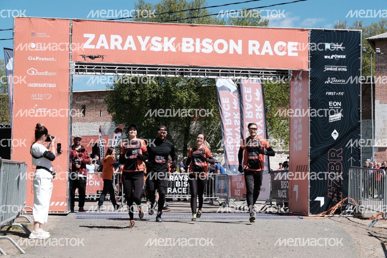 Четвертый экстремальный исторический забег Zaraysk Bison Race у Зарайского кремля