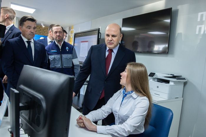 Встреча Губернатора Андрея Воробьева и Председателя Правительства РФ Михаила Мишустина
