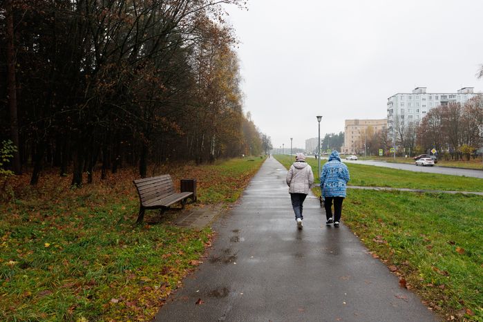 Осенние виды города Черноголовка