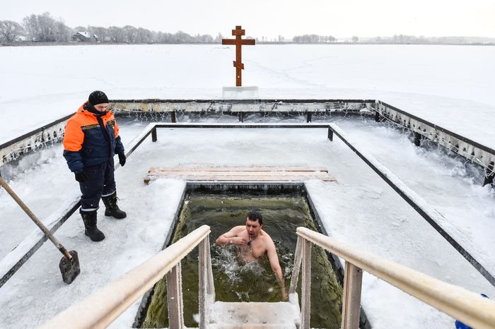 Крещенские купания в Подмосковье