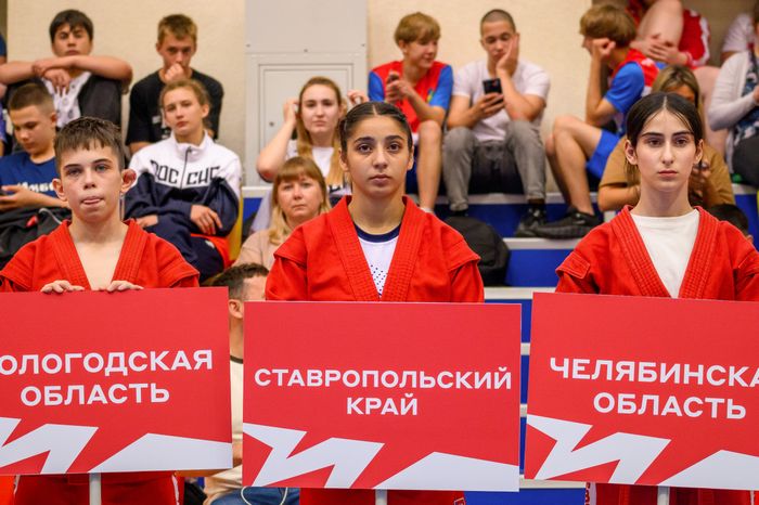 Турнир по самбо на XIII Летней Спартакиаде учащихся России в Мытищах