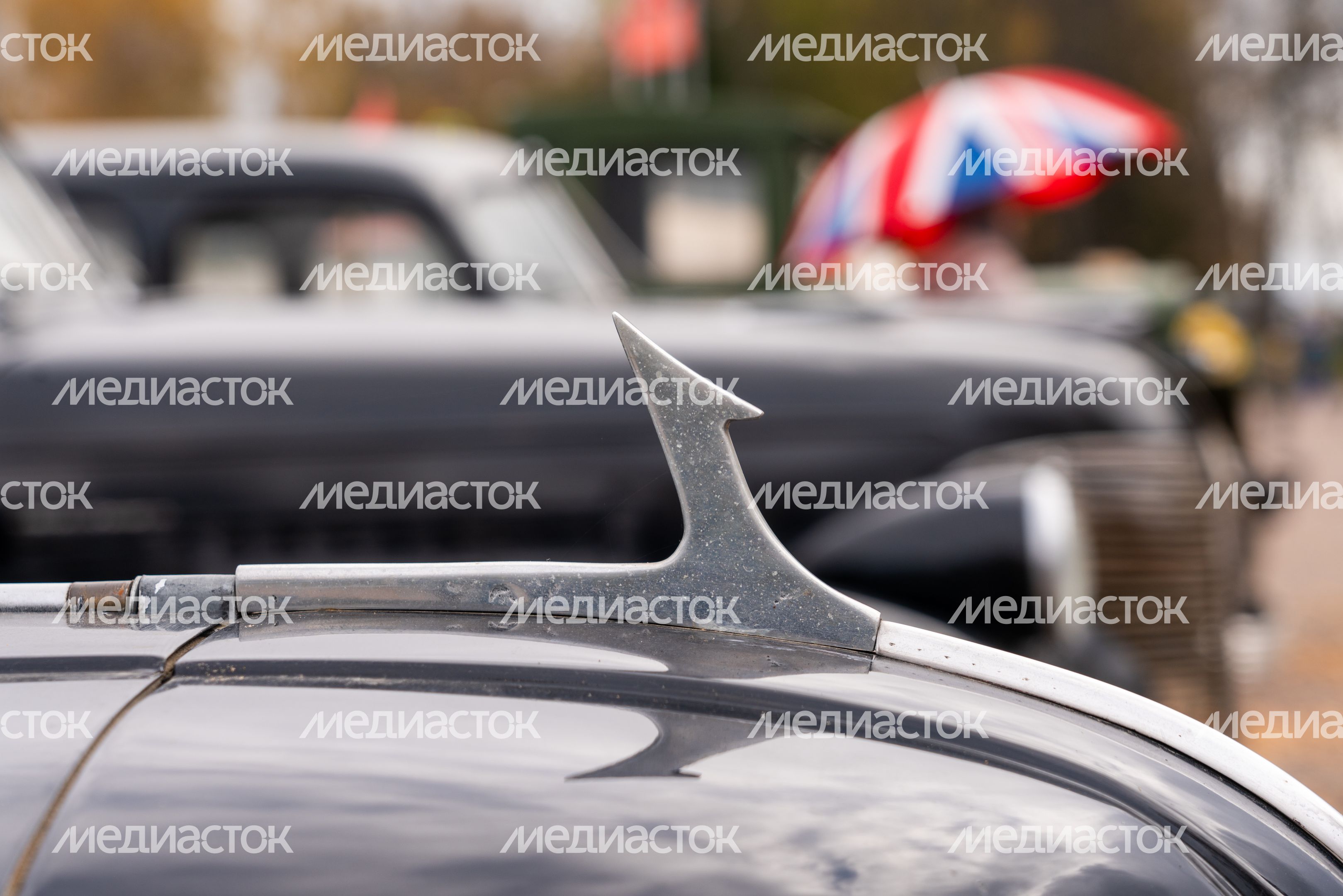 Автомобиль Opel Admiral на выставке военно-исторического фестиваля «Москва за нами. 1941 год» на Бородинском поле