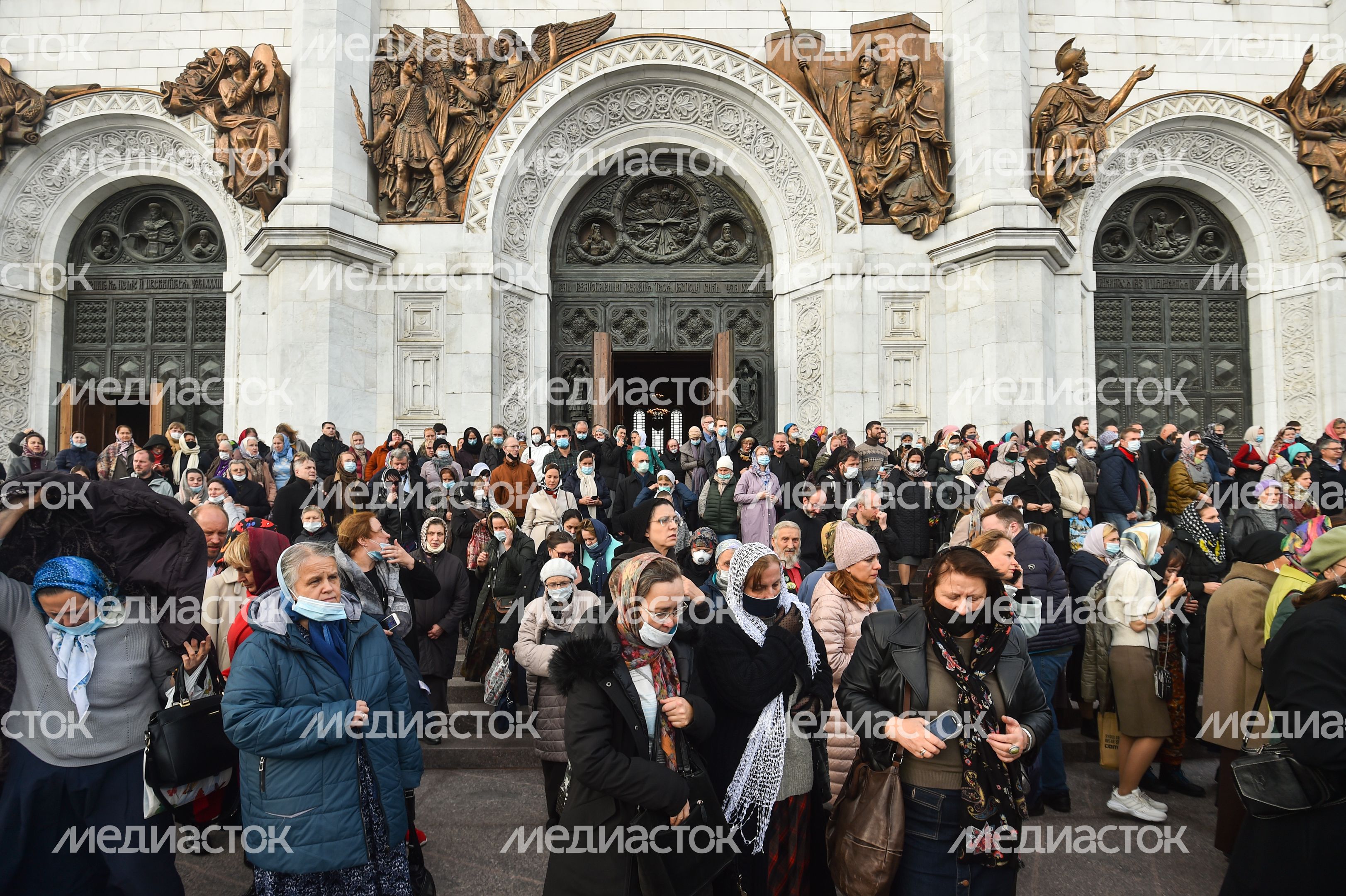 Отпевание протоиерея Димитрия Смирнова