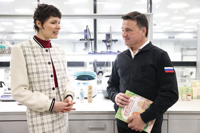 Андрей Воробьев посетил автоматизированный комплекс компании Mixit в г.о. Солнечногорск