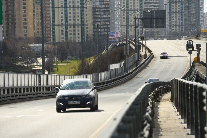 Проверка пропусков на въезде в Москву в период самоизоляции