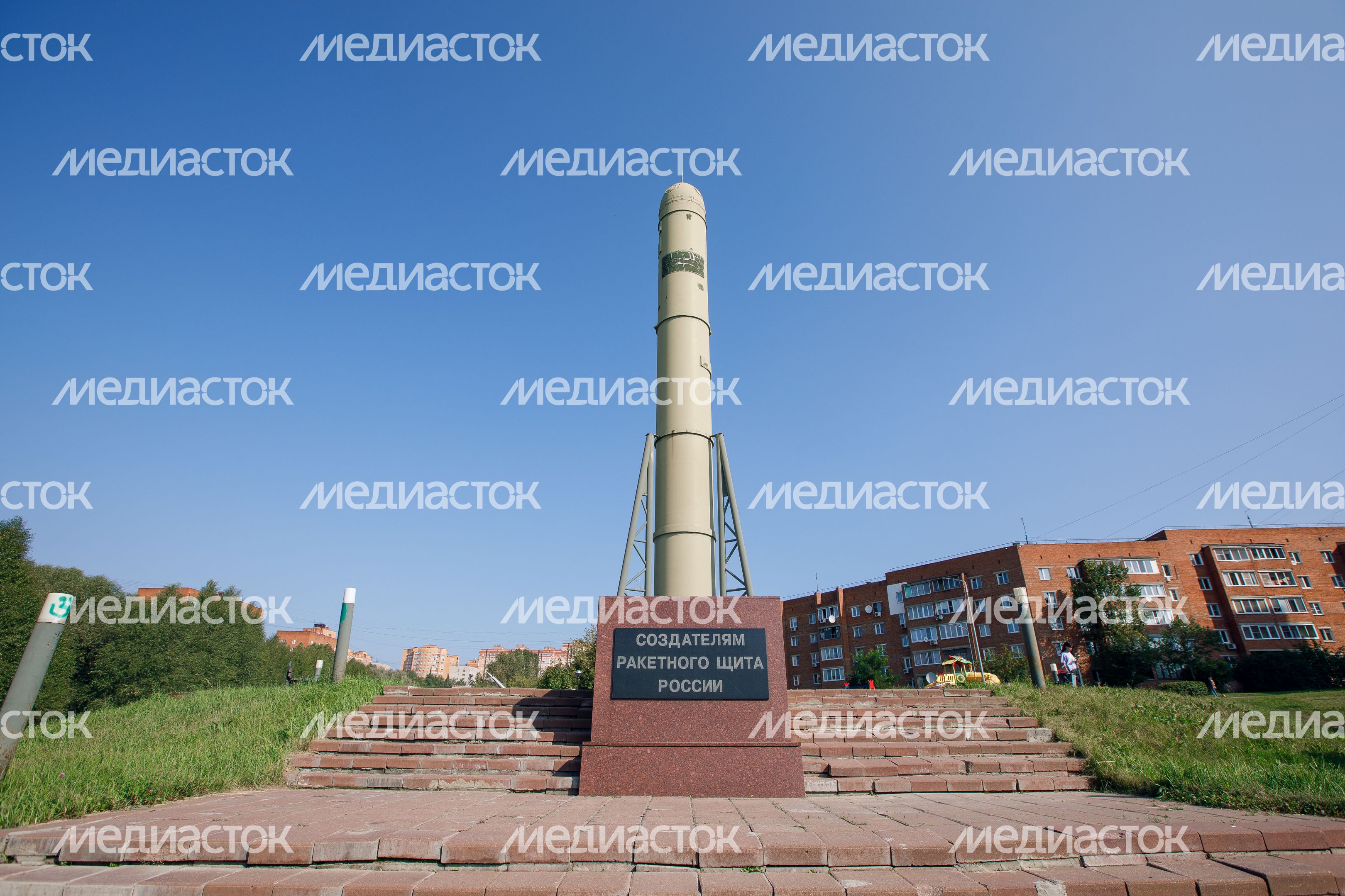 Памятник создателям ракетного щита России в Дзержинском Памятник создателям ракетного щита России в Дзержинском