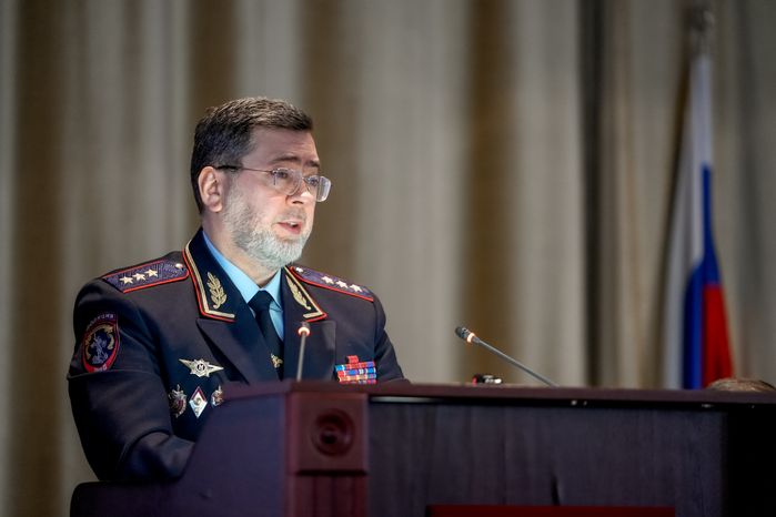 Андрей Храпов на заседании коллегии Главного управления МВД России по Московской области