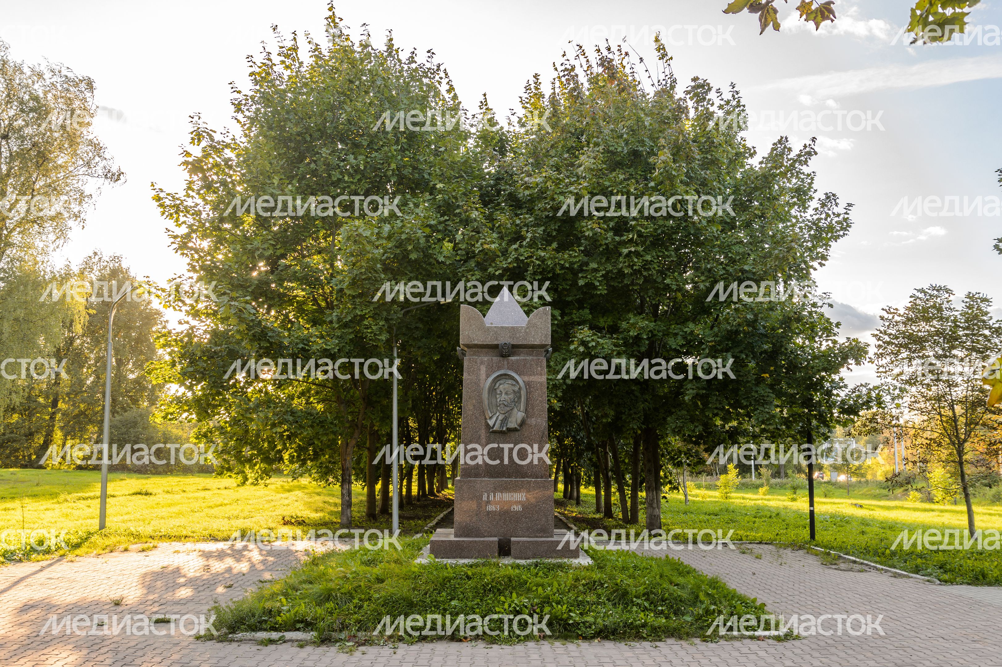 Бронницы. Мемориальный парк А.А. Пушкина