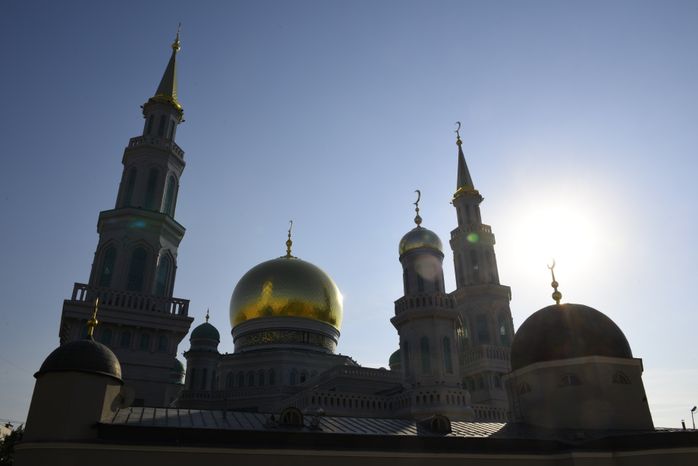 Открытие Соборной мечети после реконструкции в Москве