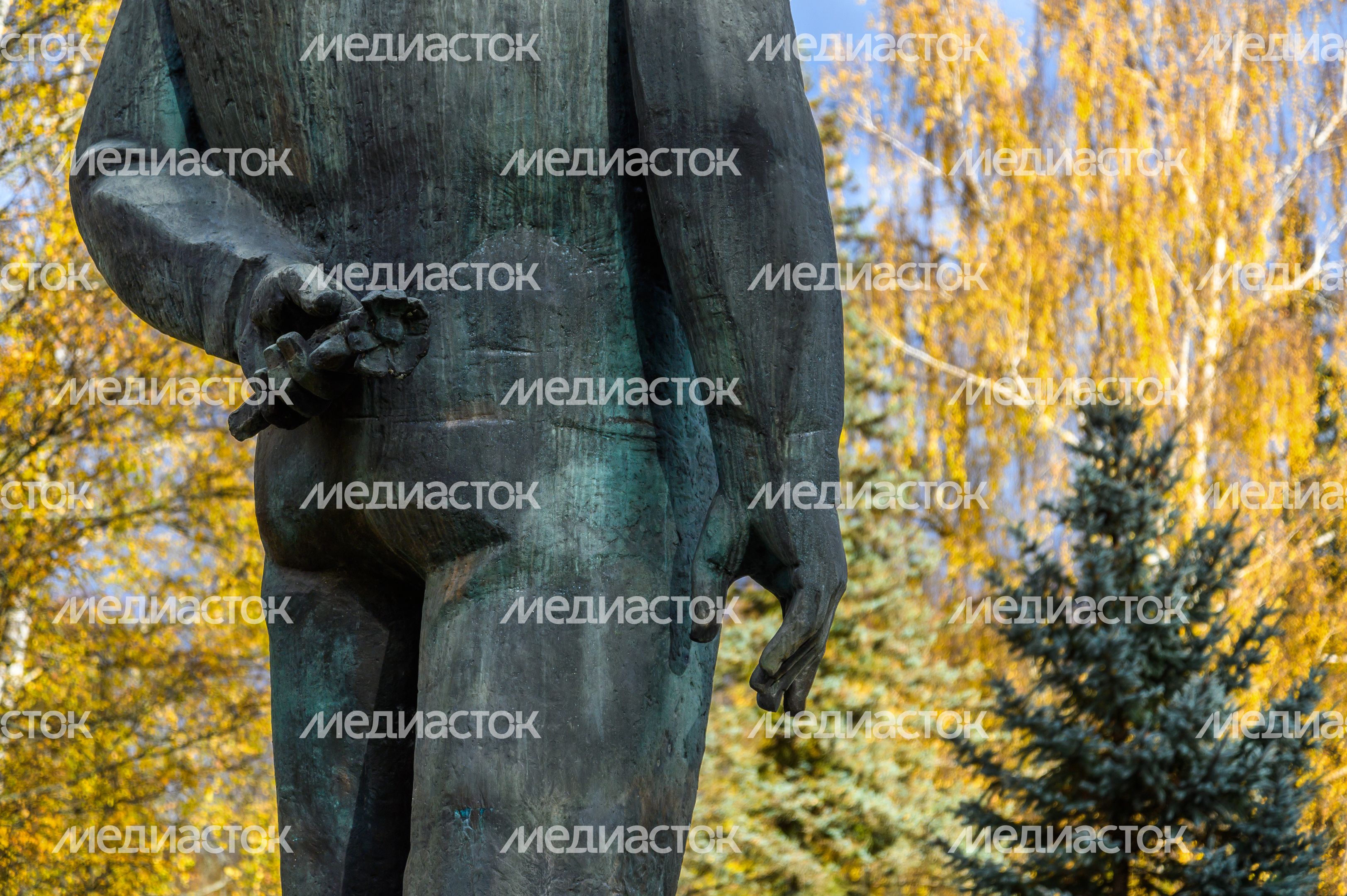Памятник Юрию Гагарину в Звездном городке Памятник Юрию Гагарину в Звездном городке
