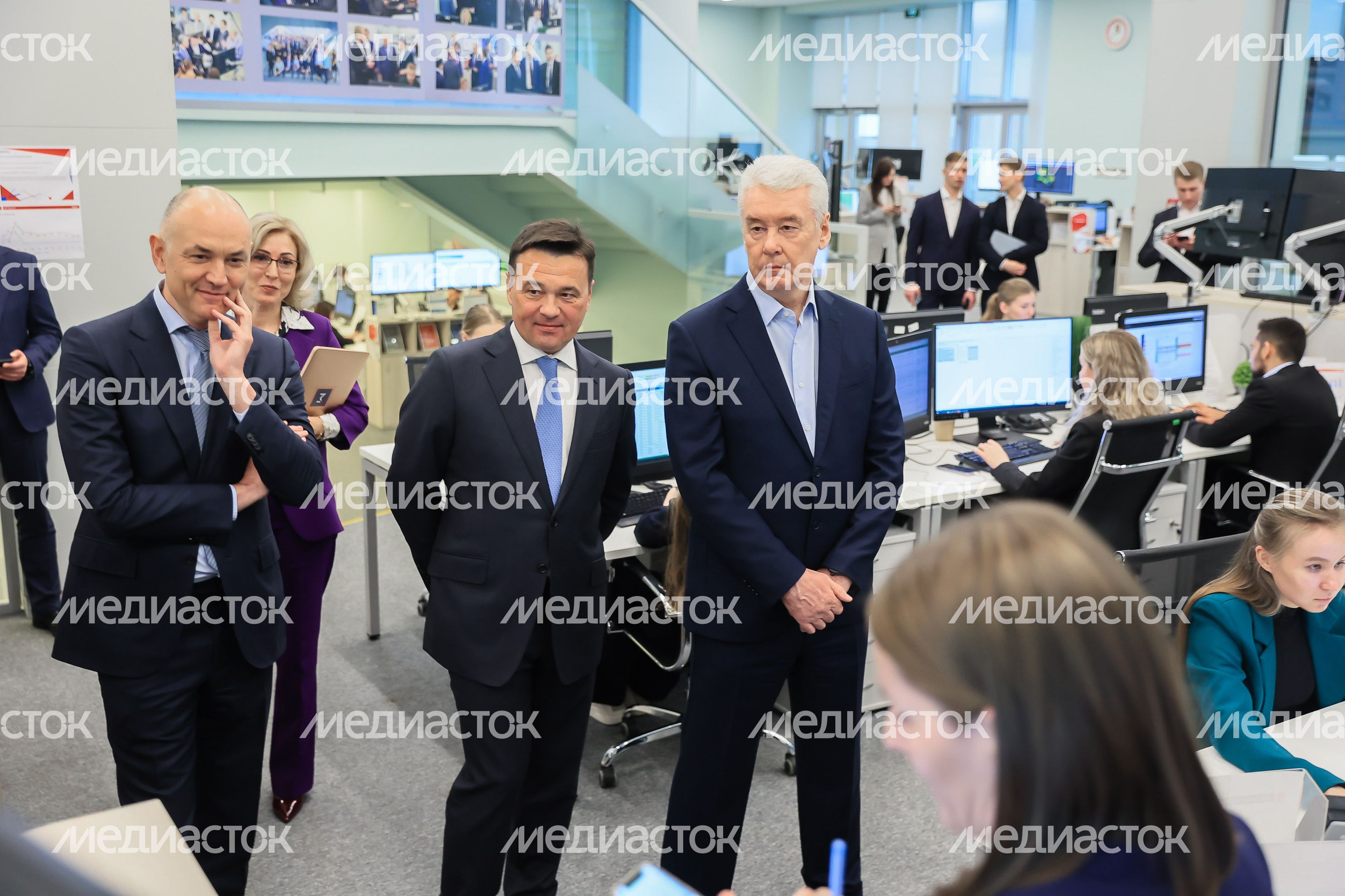 Встреча Губернатора Подмосковья с Мэром Москвы