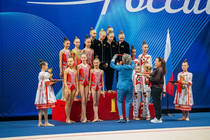 Всероссийские соревнования по художественной гимнастике «Школьная лига России» в Одинцово