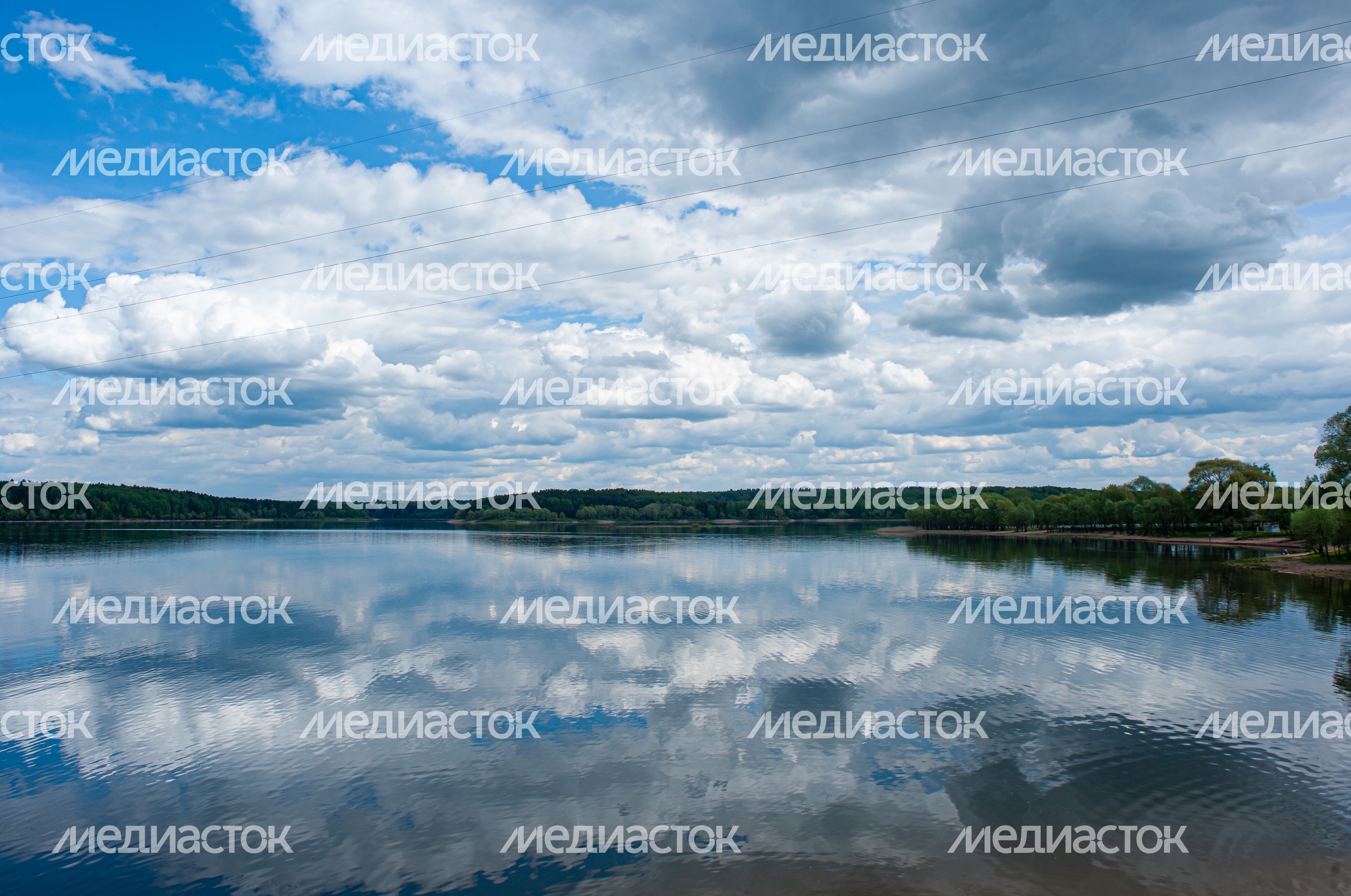 Весенние виды города Руза