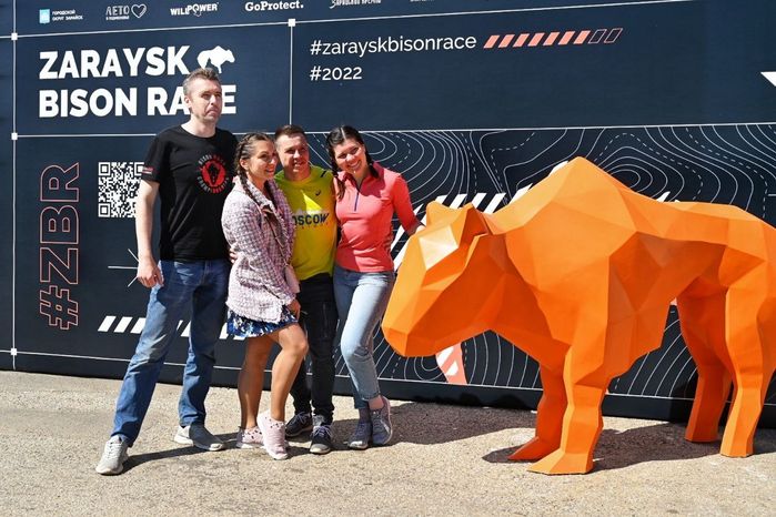Четвертый экстремальный исторический забег Zaraysk Bison Race у Зарайского кремля