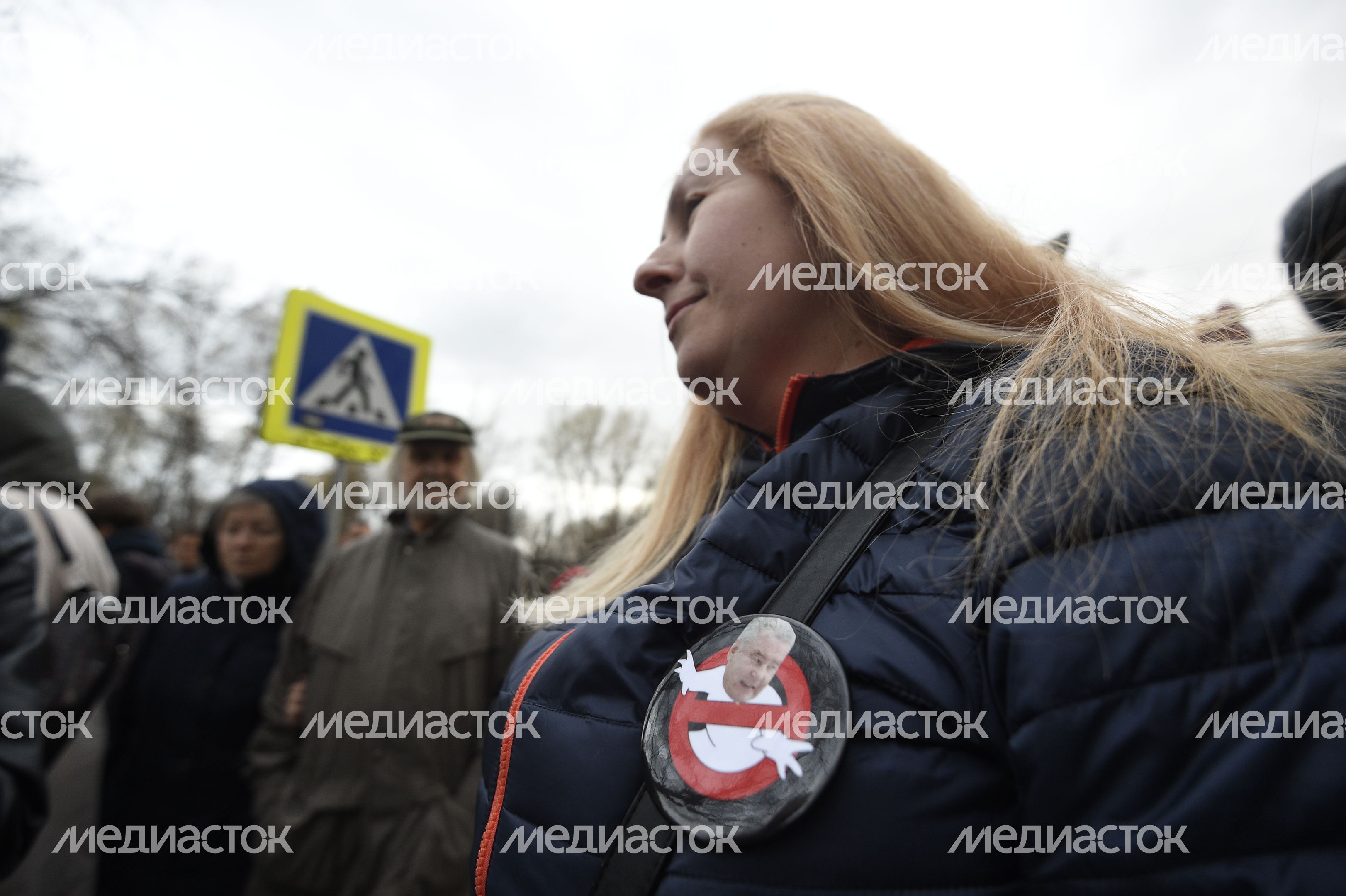 Народный сход в защиту Таганской АТС в Москве