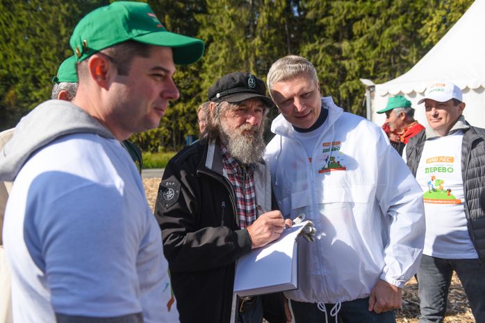 Ежегодная экологическая акция «Наш лес. Посади свое дерево» в Одинцовском городском округе