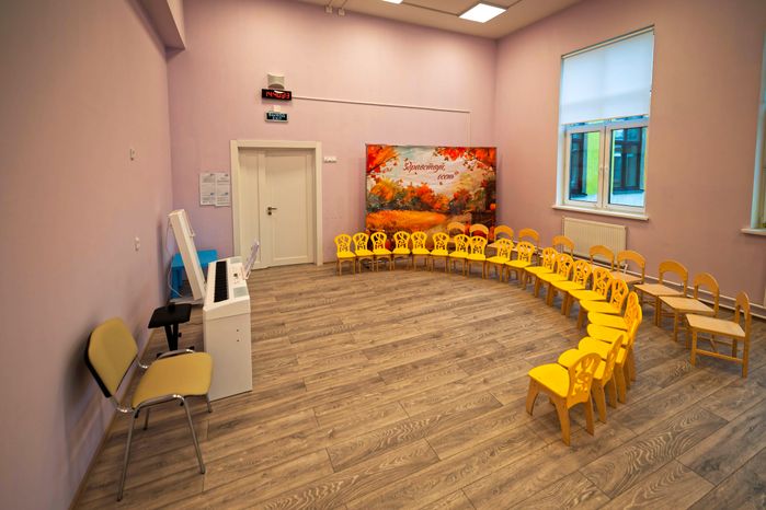 Новый детский сад образовательного комплекса «Бородино» в деревне Бережки округа Подольск