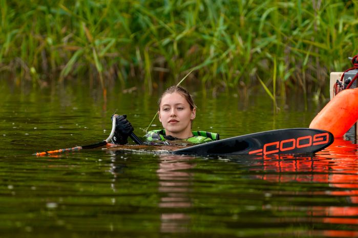 Чемпионат и Первенство Московской области по воднолыжному спорту на Истринском водохранилище в Солнечногорске