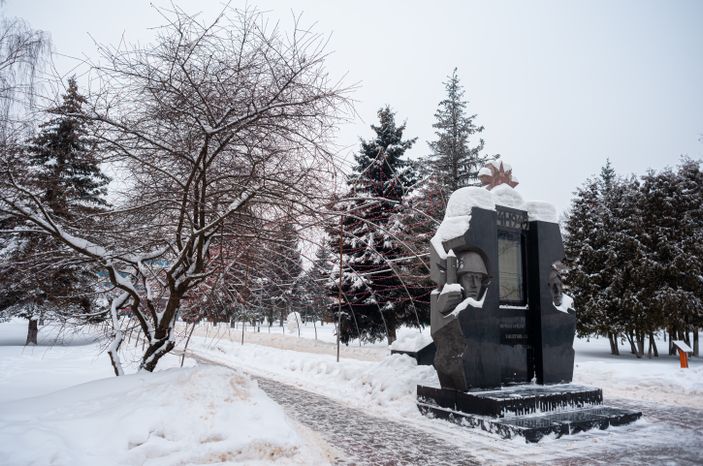 Зимние виды города Солнечногорск