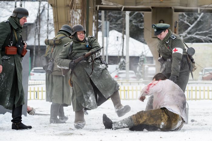 Мытищи. Военно-историческая реконструкция «Разгром немецких войск под Москвой»