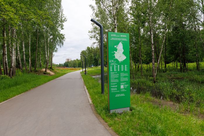Лето в Городском парке культуры и отдыха в Ивантеевке Пушкинского округа