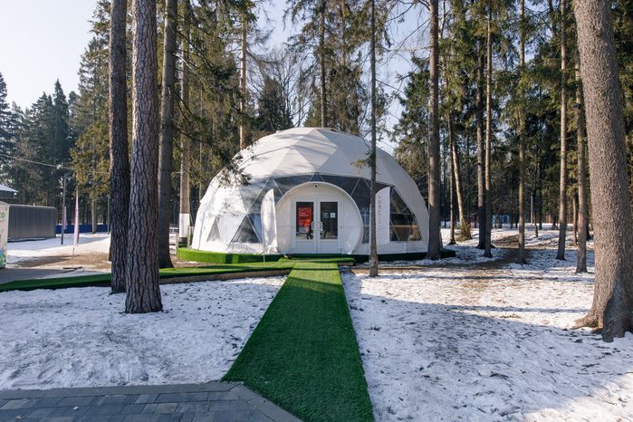 Зимний Мытищинский лесопарк