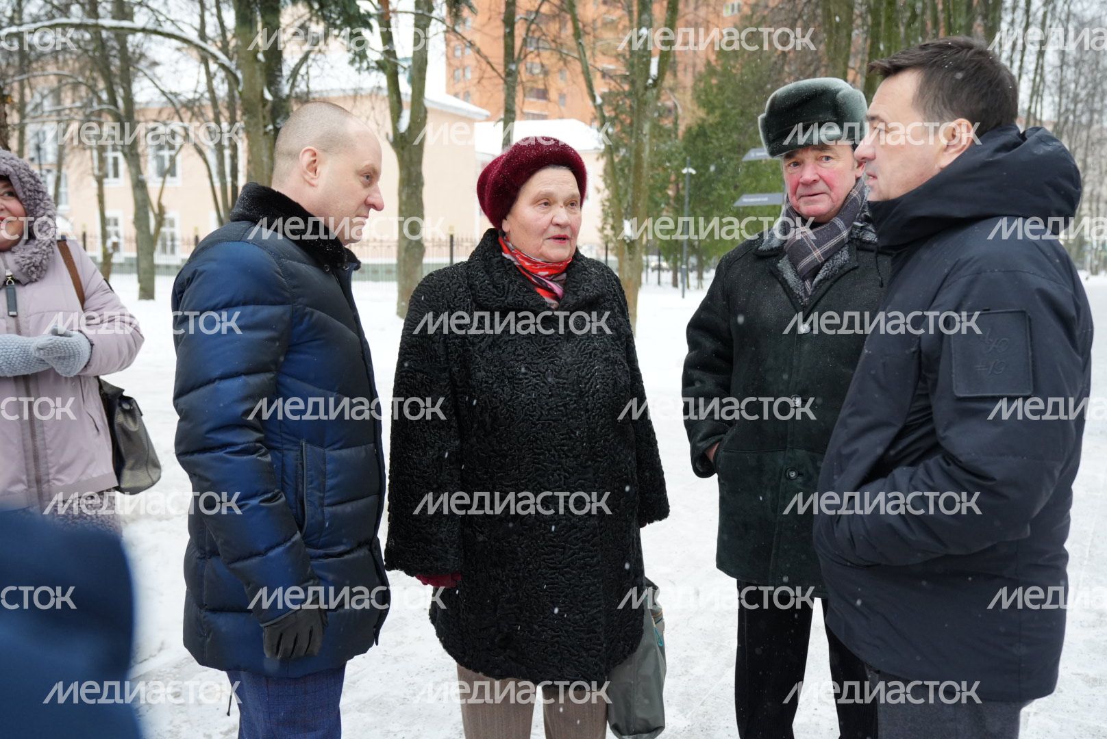 Проверка Губернатором Центрального парка культуры и отдыха в Пушкино