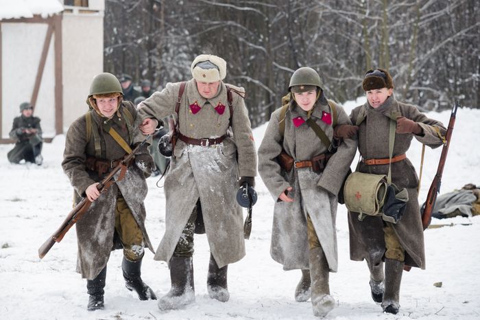 Мытищи. Военно-историческая реконструкция «Разгром немецких войск под Москвой»