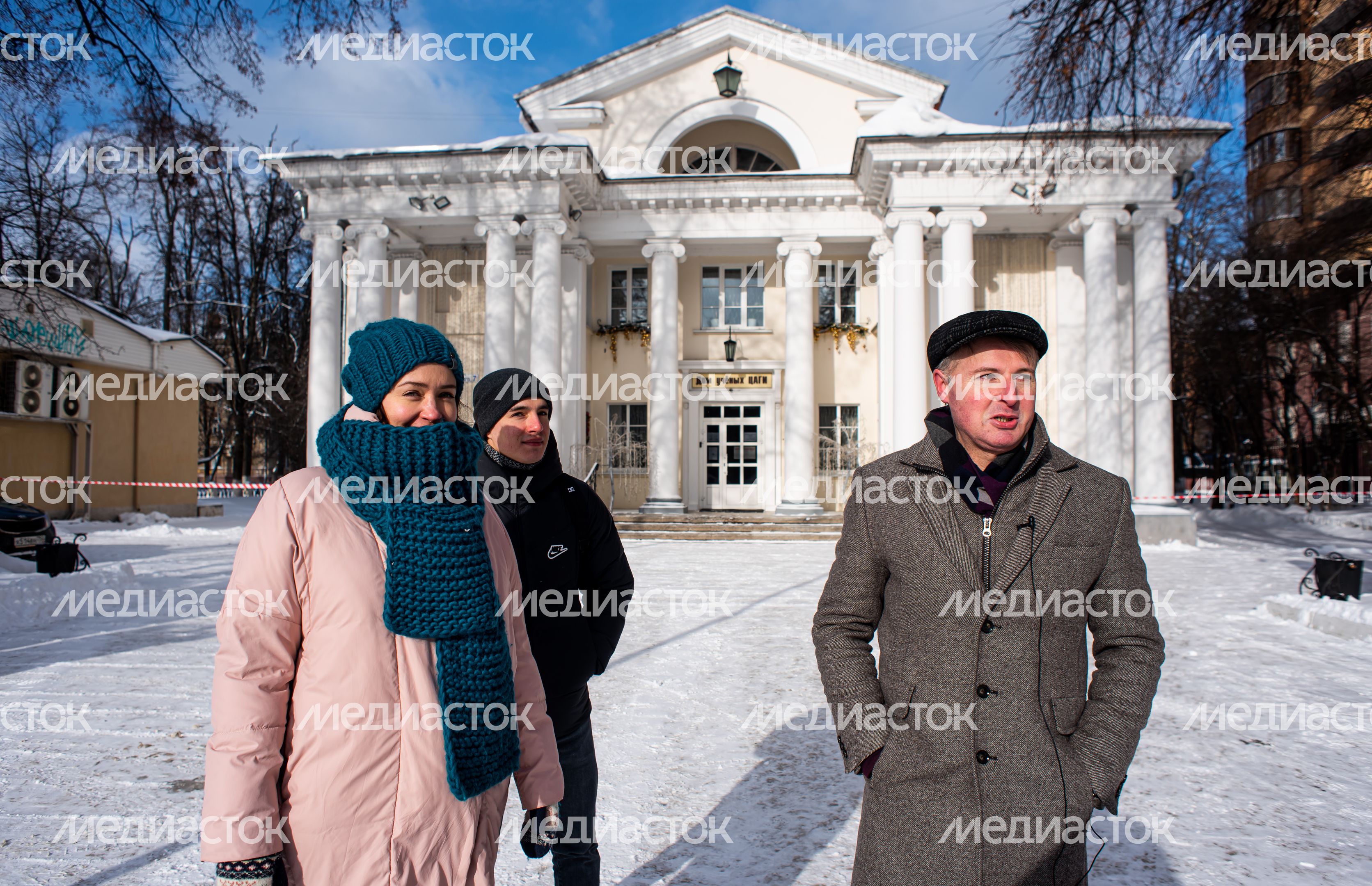 Зимние виды города Жуковский