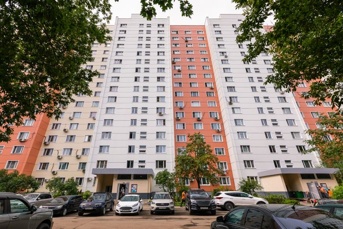 Капитальный ремонт фасада многоквартирного дома в Реутове