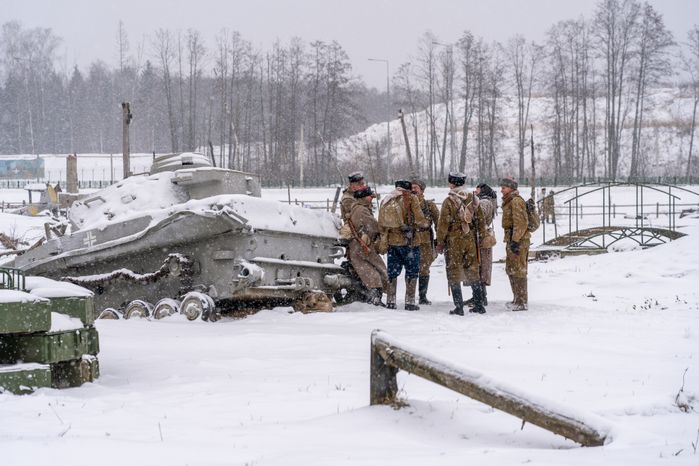 Военно-историческая реконструкция Битвы за Москву в Одинцовском округе