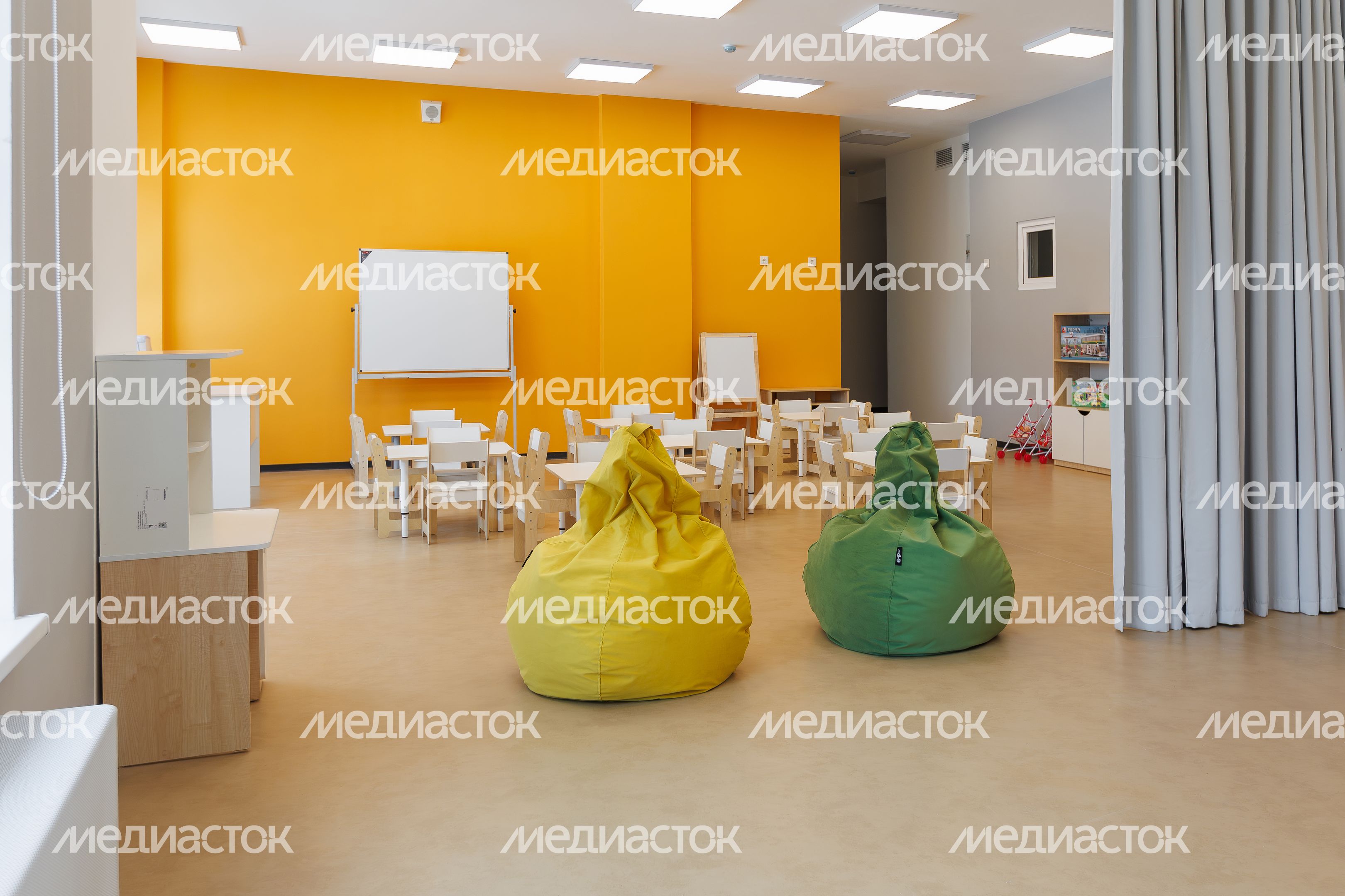 Игровая комната в новом детском саду на 155 мест в ЖК «Зеленые аллеи» в Видном Ленинского округа Игровая комната в новом детском саду на 155 мест в ЖК «Зеленые аллеи» в Видном Ленинского округа
