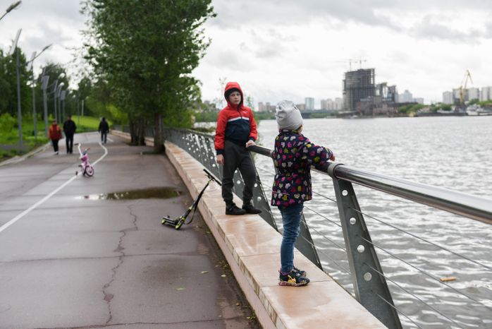 Москва во время первого этапа смягчения режима самоизоляции