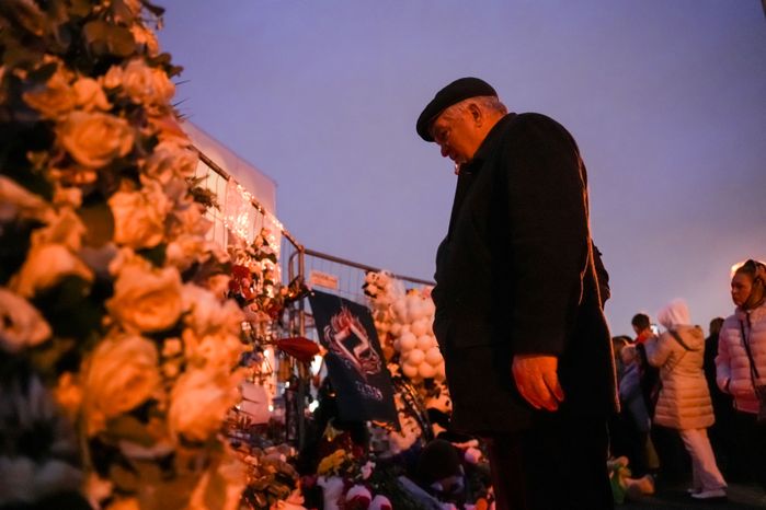 Акция памяти «Журавли» прошла на девятый день после теракта в "Крокус Сити Холле"