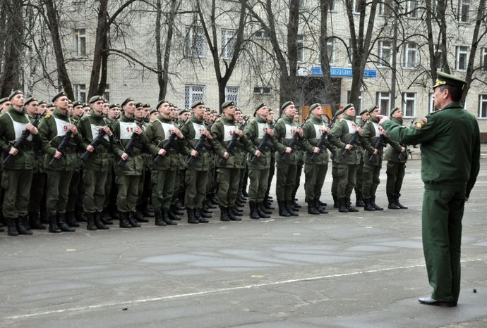 Подготовка к Параду Победы в Серпухове