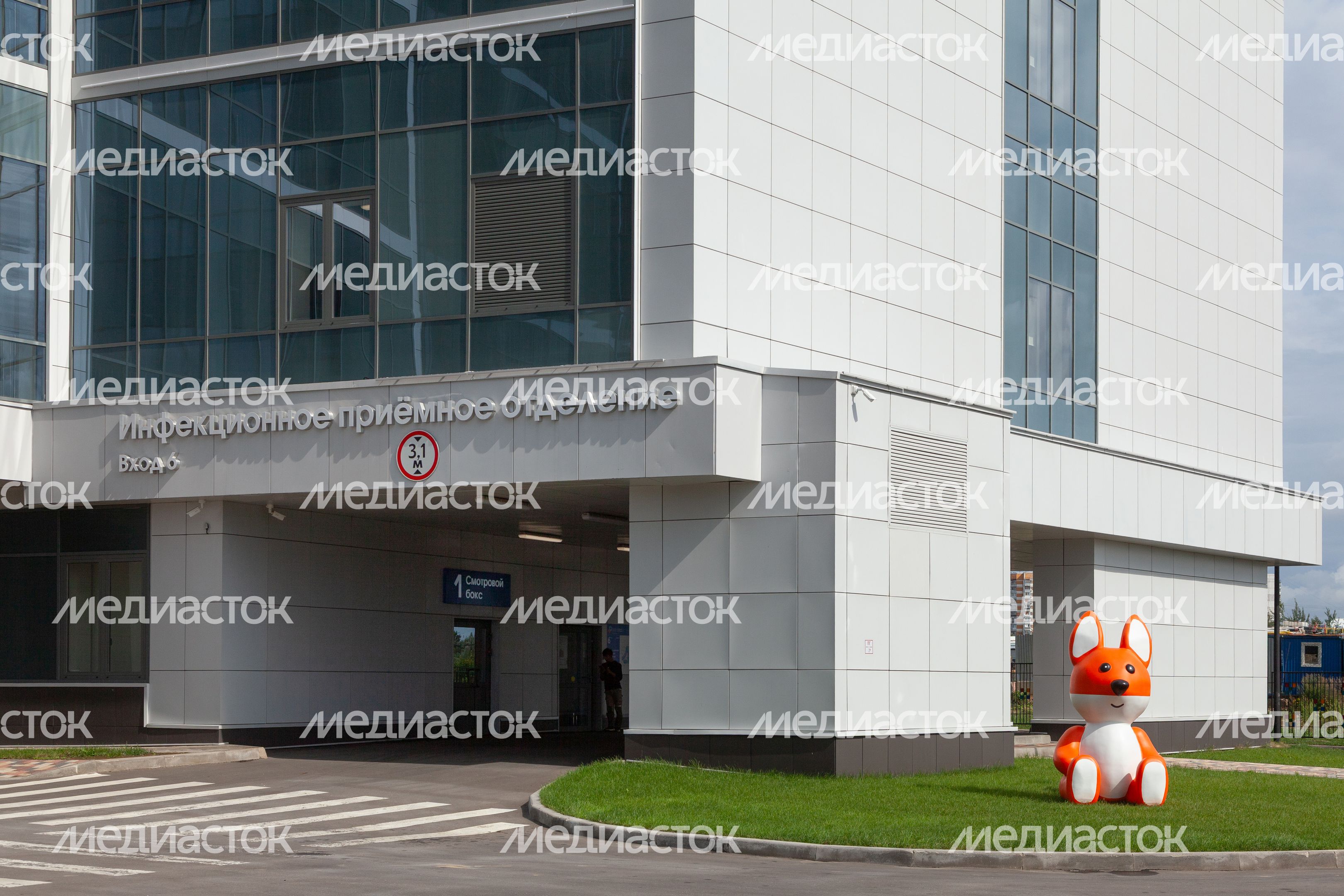 Инфекционное приемное отделение Детского клинического центра им. Л.М. Рошаля в Красногорске Инфекционное приемное отделение Детского клинического центра им. Л.М. Рошаля в Красногорске