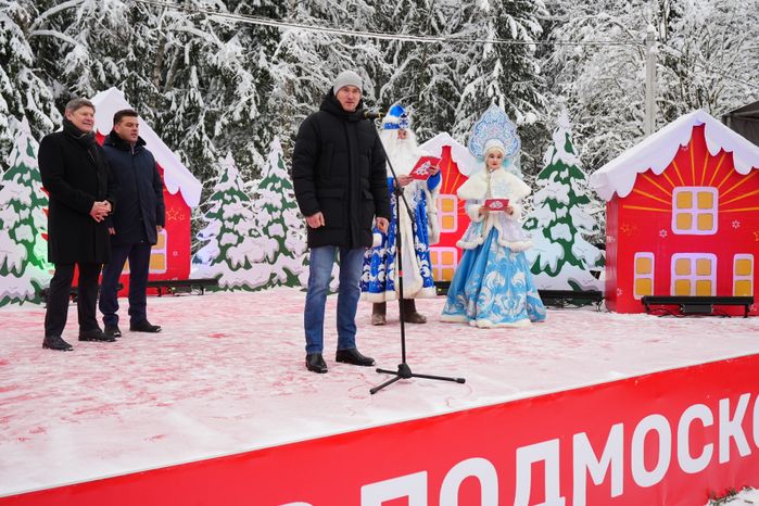 В Можайском городском округе спилили главную новогоднюю ель страны