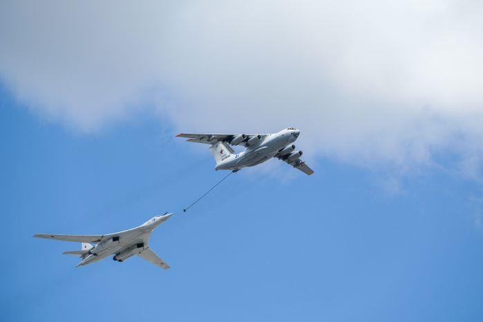 Генеральная репетиция парада Победы в Москве в 2021 году