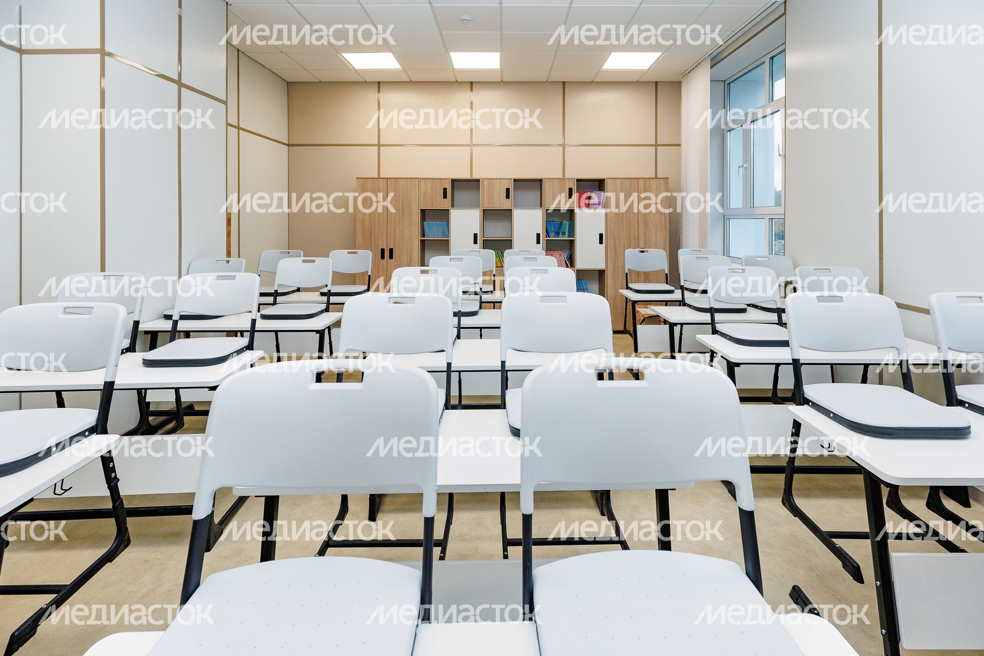 Учебный класс в воспитательно-образовательном комплексе «Успех» (Гимназия № 5) в Дзержинском