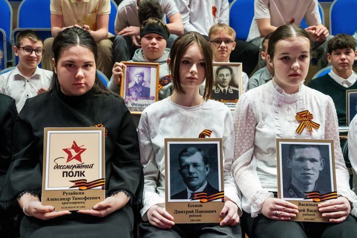 Спектакль «Нашим землякам посвящается...» ко Дню Победы в поселке Большевик округа Серпухов