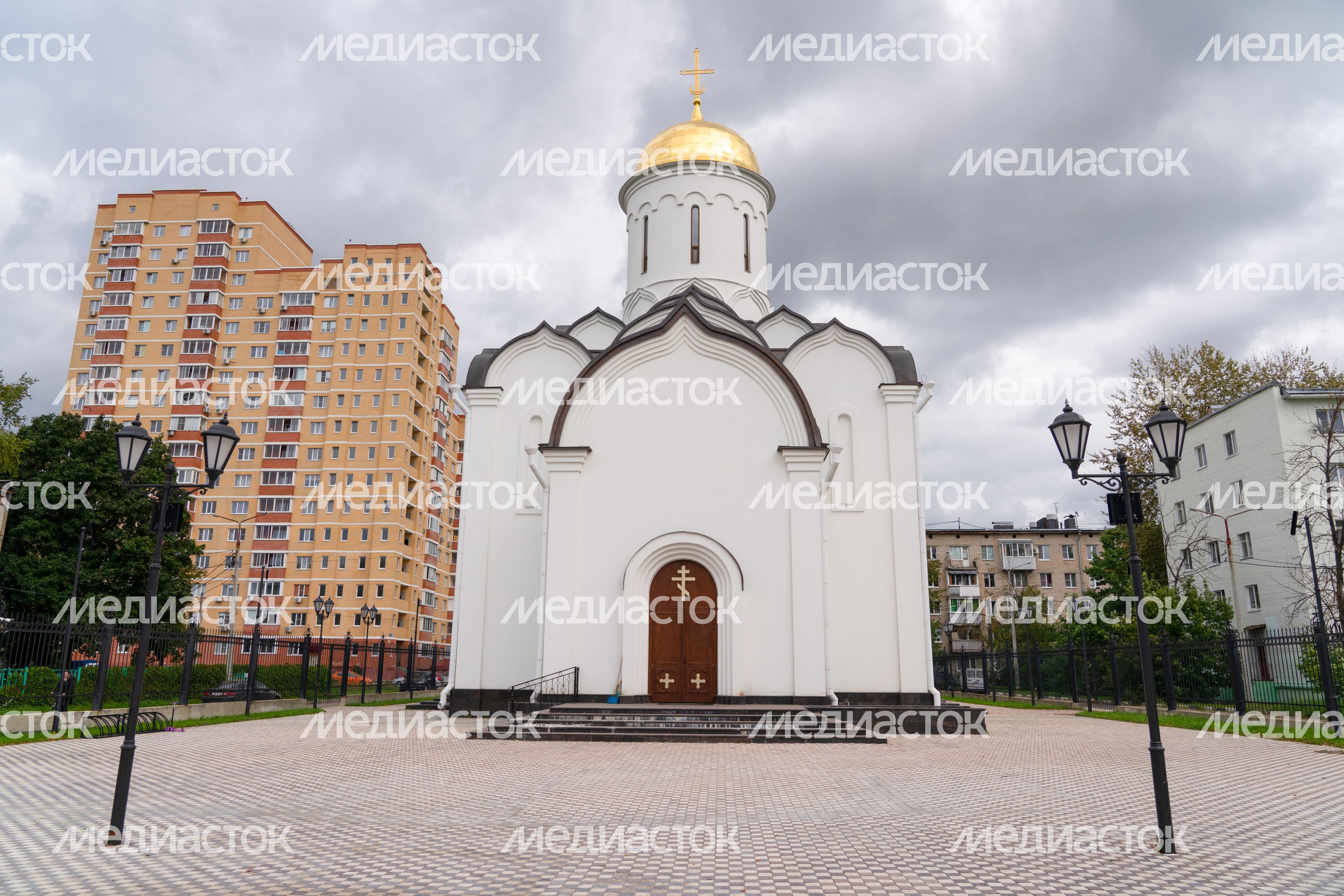 Фрязино. Храм иконы Божией Матери Державная Фрязино. Храм иконы Божией Матери Державная