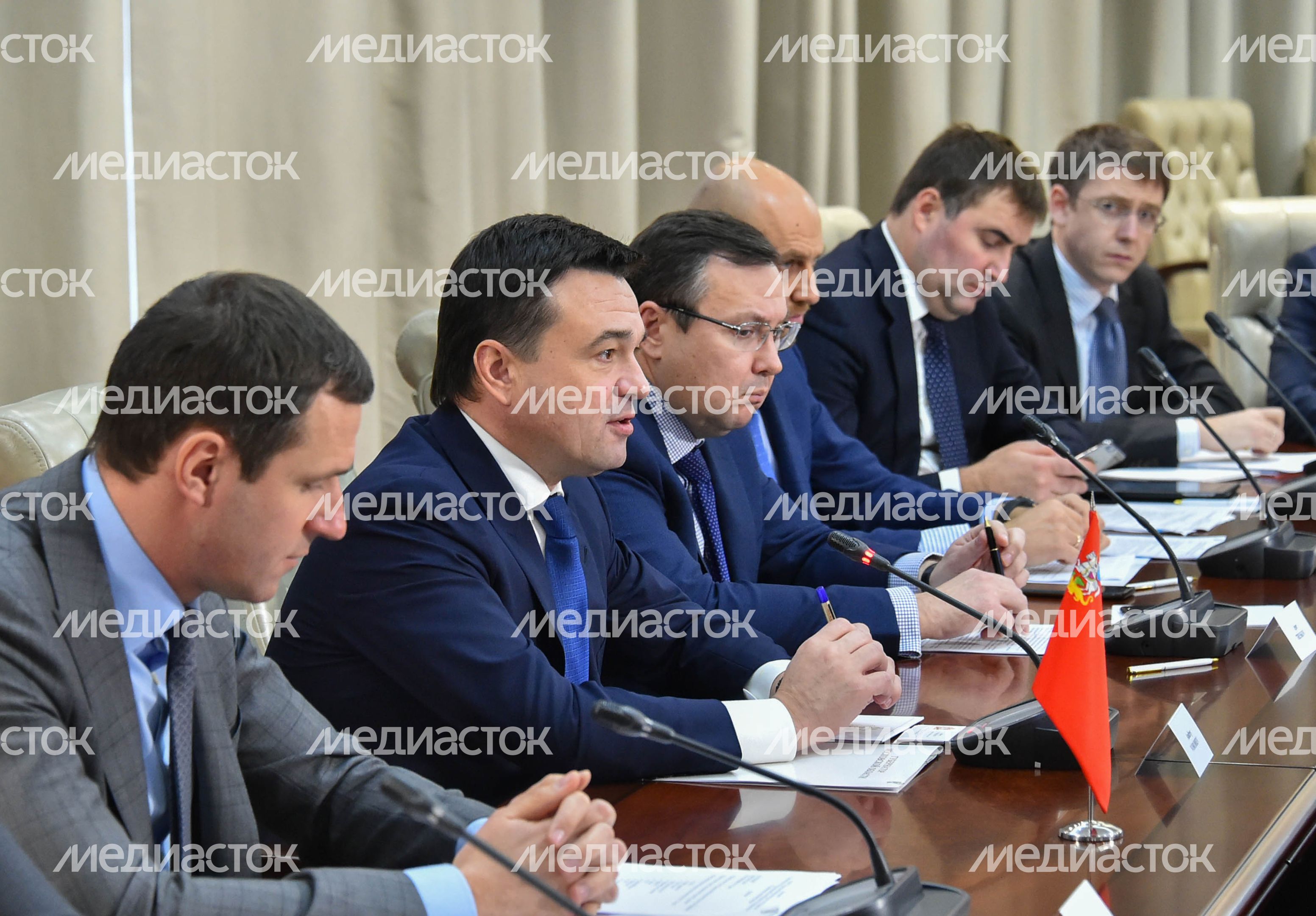 Встреча губернатора Московской области с полномочным послом Королевства Швеции в России