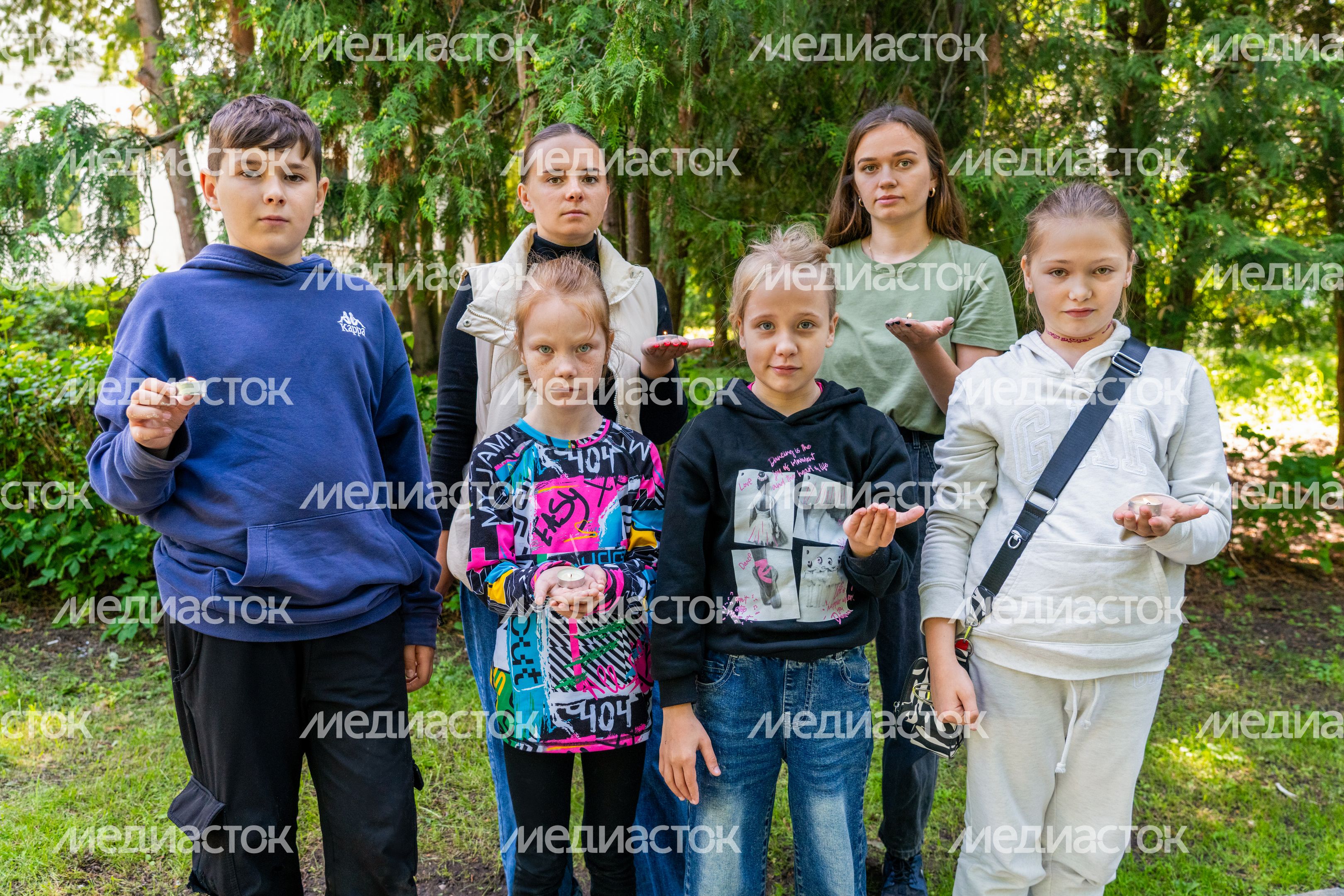 Акция «Свеча памяти» в Можайском округе Акция «Свеча памяти» в Можайском округе