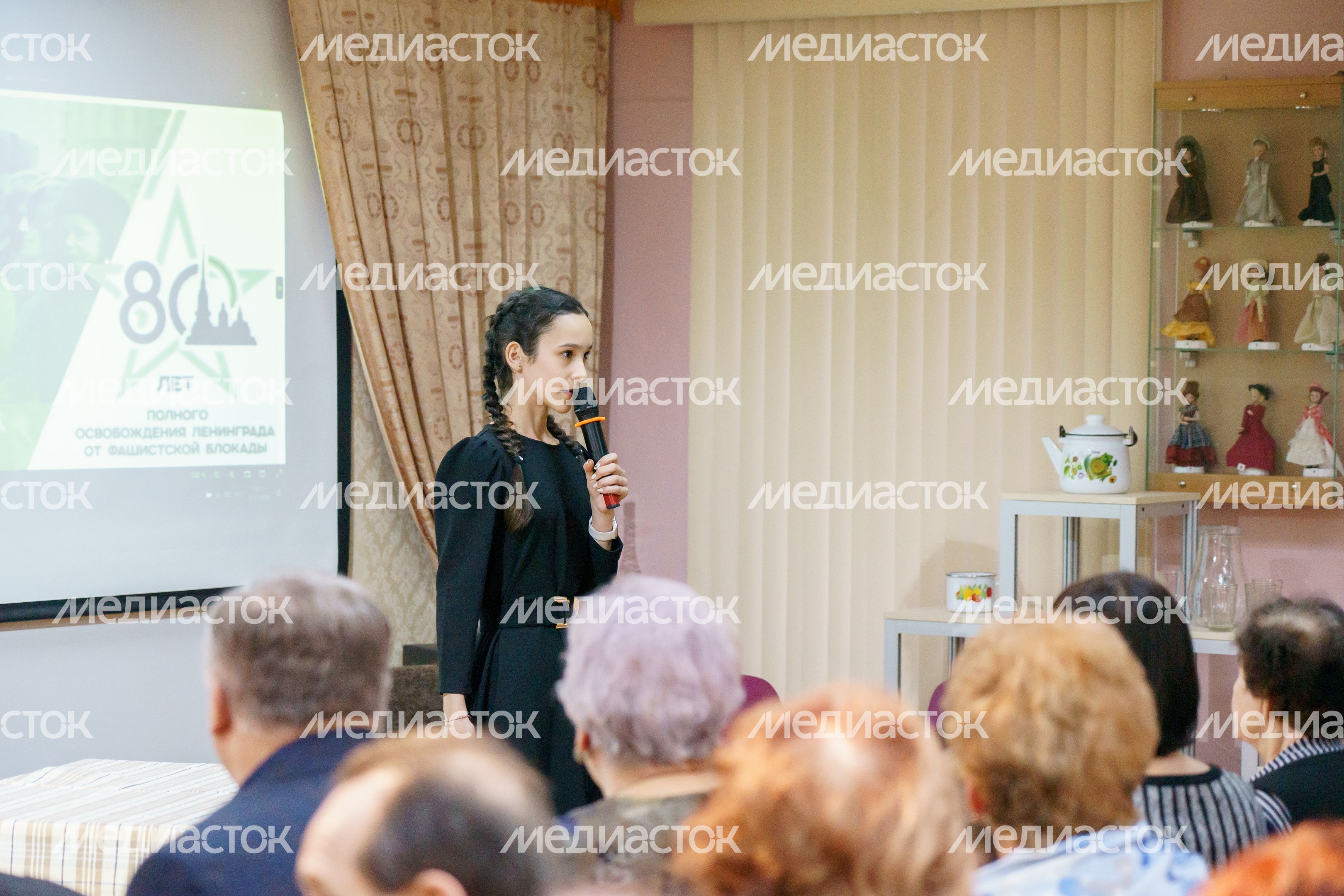 Мероприятие в Доме Широкова к 80-летию снятия блокады Ленинграда