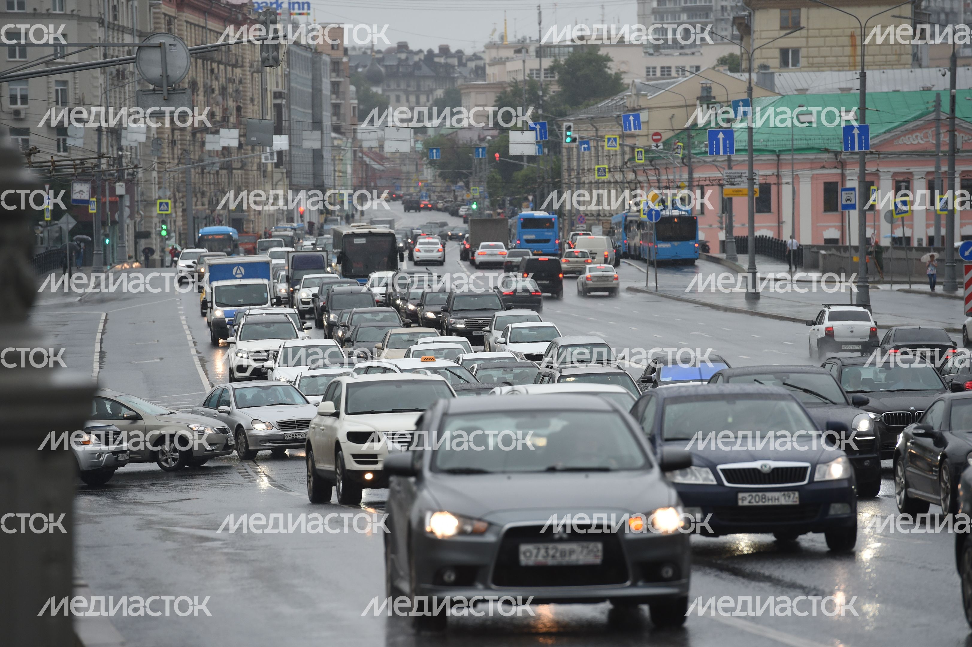 Пробки в Москве