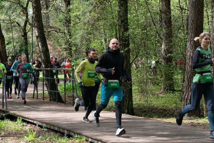 Трейл в парке Малевича