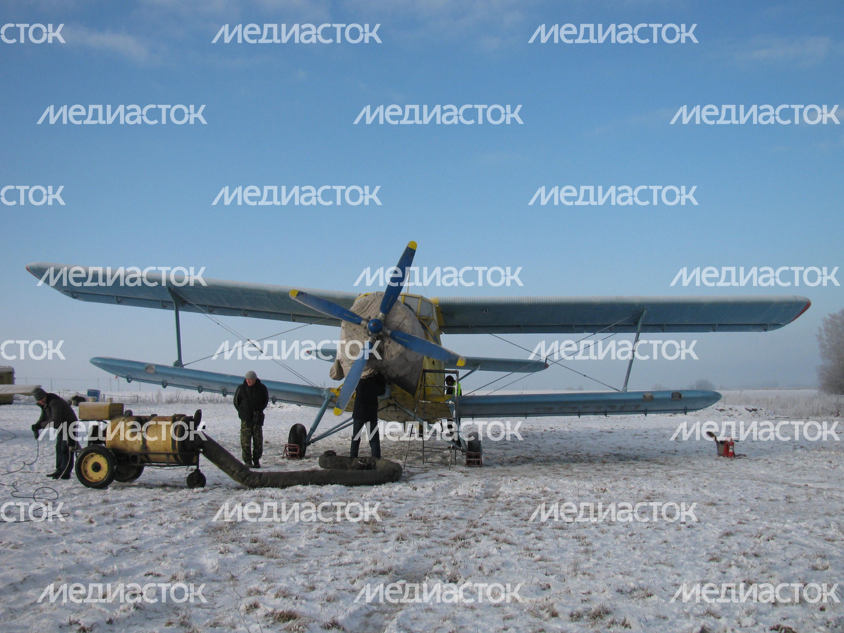 Воздушные тренировки пожарной службы Федеральной Авиалесоохраны